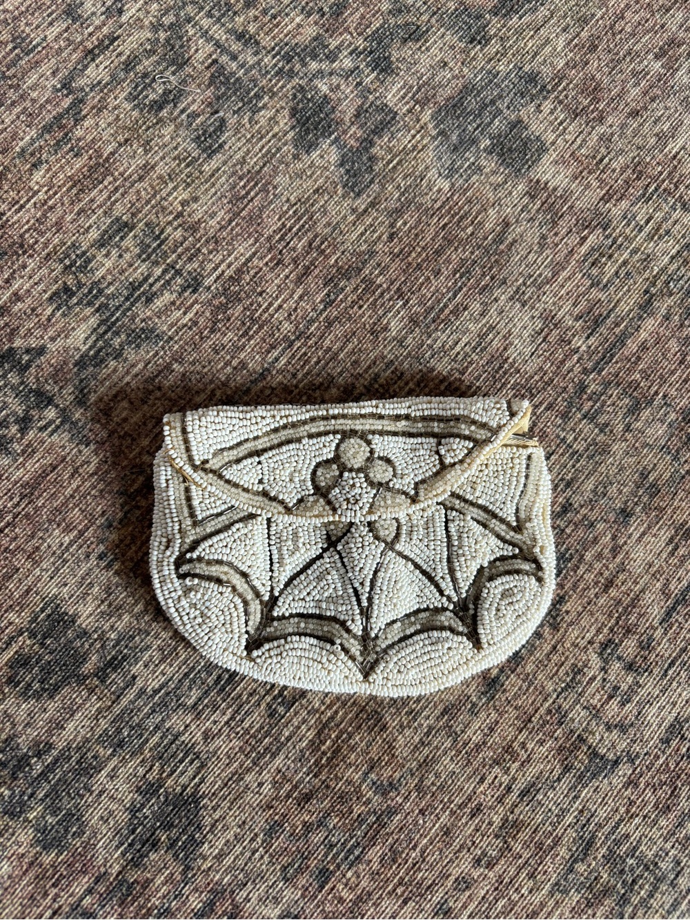 Vintage Art Deco Beaded Coin Purse